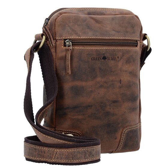 Greenburry Sac à bandoulière Vintage en cuir 20 cm