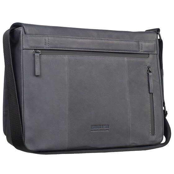Leonhard Heyden Den Haag Messenger en cuir 37 cm Compartiment pour ordinateur portable