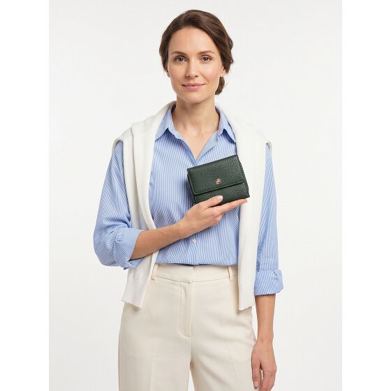 Esquire Alexandria Porte-monnaie Protection RFID Cuir véritable 11.5 cm