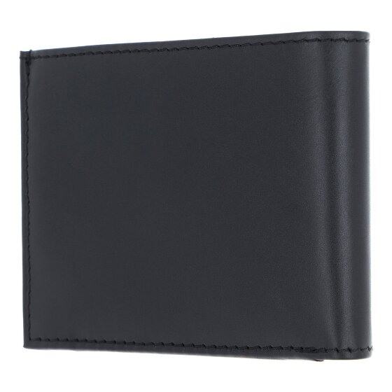 oxmox Leather Porte-monnaie Protection RFID Cuir véritable 11 cm