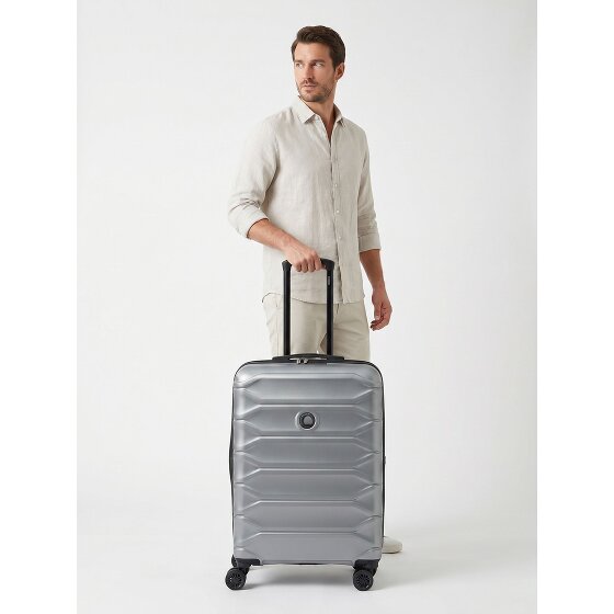 Delsey Paris Meteor 4 roues Valise cabine 68 cm avec soufflet d'extension