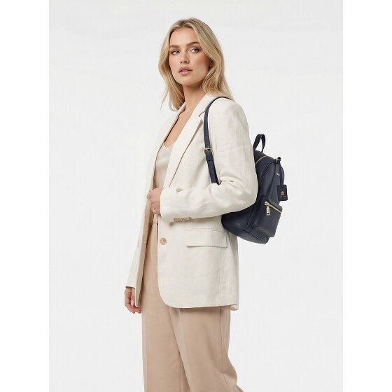 Lazarotti Bologna Leather Sac à dos de ville Cuir véritable 27 cm