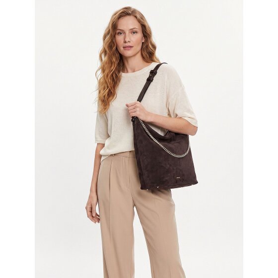 Boss Yelena Sac à bandoulière Cuir véritable 28 cm