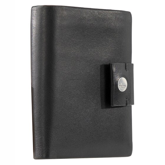 Maître Henau Dawina Porte-monnaie Protection RFID Cuir véritable 12.5 cm