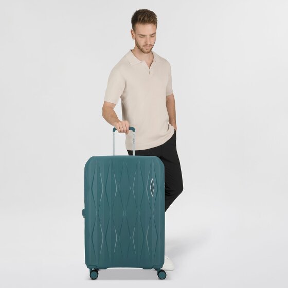 Gabol Infinity 4 roulettes Trolley L 75 cm avec soufflet d'extension