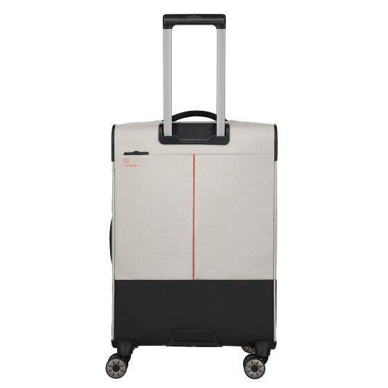 Travelite Crosslite 5.0 4 roulettes Trolley M 66 cm avec soufflet d'extension