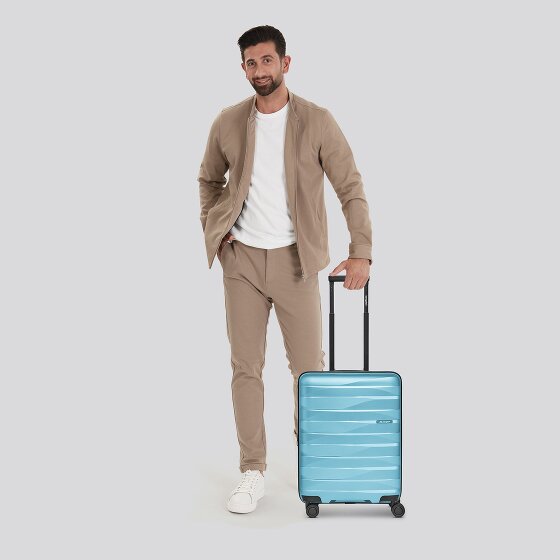 Bergpfeil Travel 4 roues Valise cabine S 55 cm avec soufflet d'extension