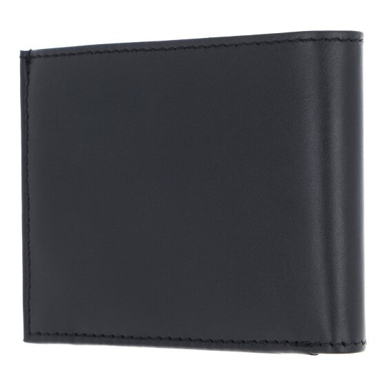 oxmox Leather Porte-monnaie Protection RFID Cuir véritable 11 cm