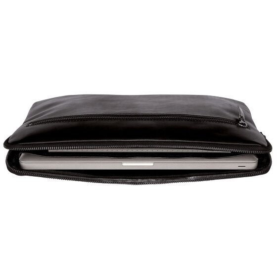 Leonhard Heyden Cambridge Pochette pour ordinateur portable en cuir 35 cm