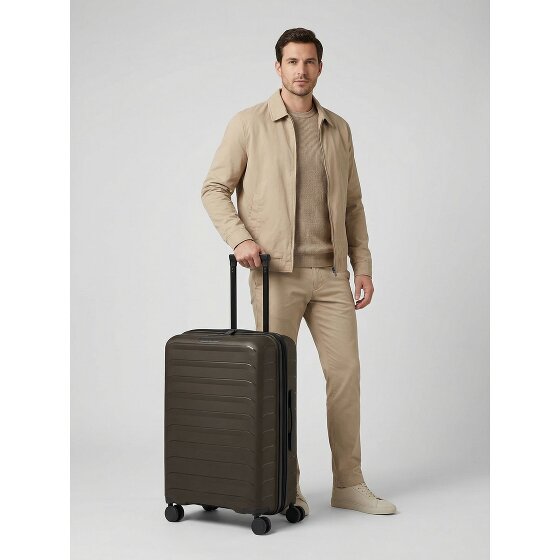 d&n Toronto 4 roulettes Trolley M 65 cm avec soufflet d'extension