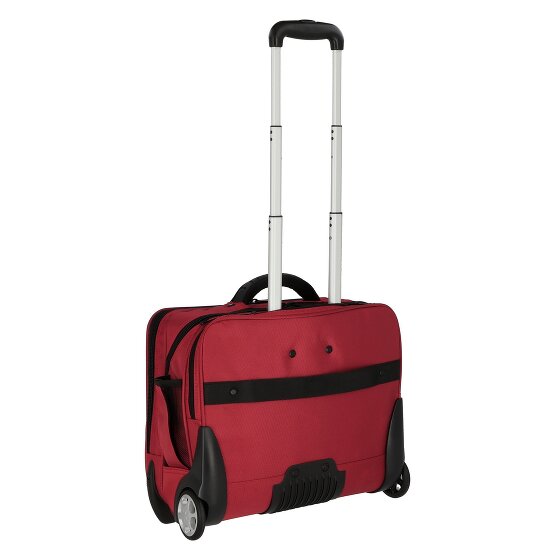 Dermata 2 roues Valise business 41 cm Compartiment ordinateur