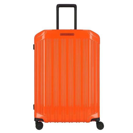 Piquadro PQ-Light 4 roulettes Trolley M 69 cm avec soufflet d'extension