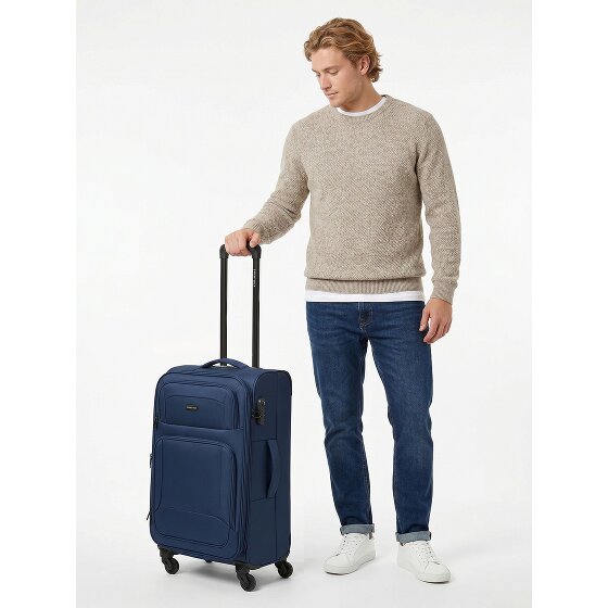 Smartbox Edition 04 4 roues Valise cabine 67 cm avec soufflet d'extension