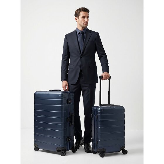 Redolz Pro Aluminium 4 roulettes Set de valises 2 pièces