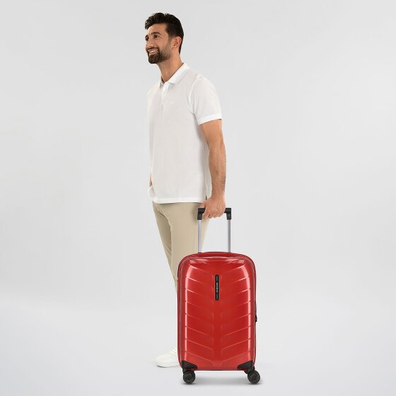 Samsonite Attrix 4 roulettes Trolley de cabine 55 cm avec soufflet d'extension