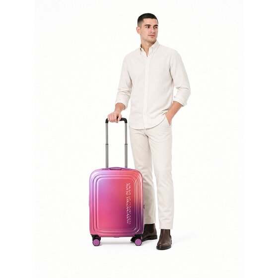 Mandarina Duck Logoduck + 4 roues Valise cabine 55 cm avec soufflet d'extension