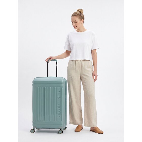 Delsey Paris Lutece 4 roues Valise cabine 81 cm '"avec soufflet d''extension"'