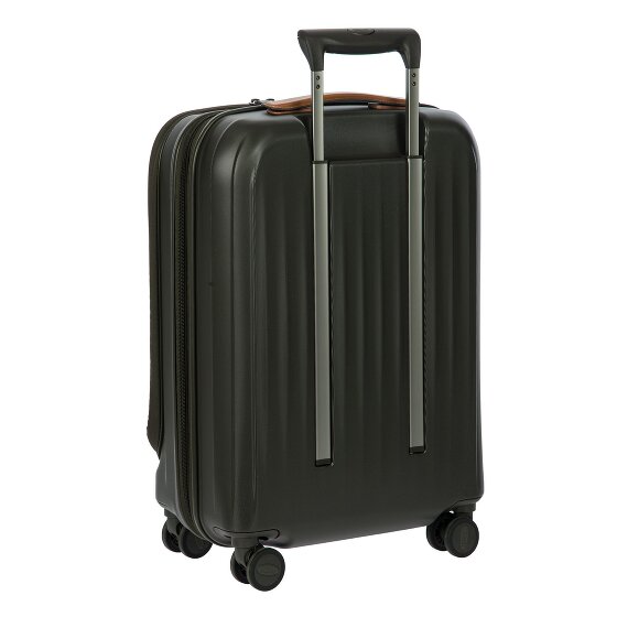 Bric's Taormina 4 roulettes Trolley S 57 cm avec soufflet d'extension