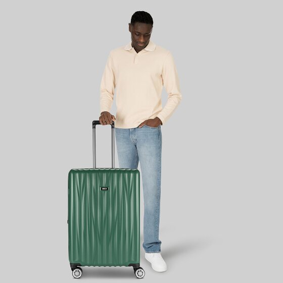 Bric's Cervia 2.0 4 roulettes Trolley M 69 cm avec soufflet d'extension