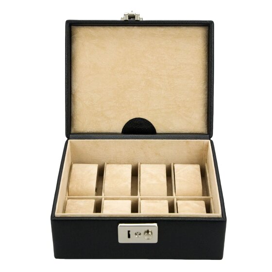 Windrose Beluga Boîte à bijoux Cuir 19.5 cm