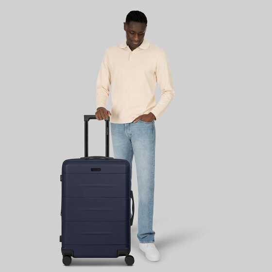 Police London 4 roulettes Trolley 64 cm avec soufflet d'extension