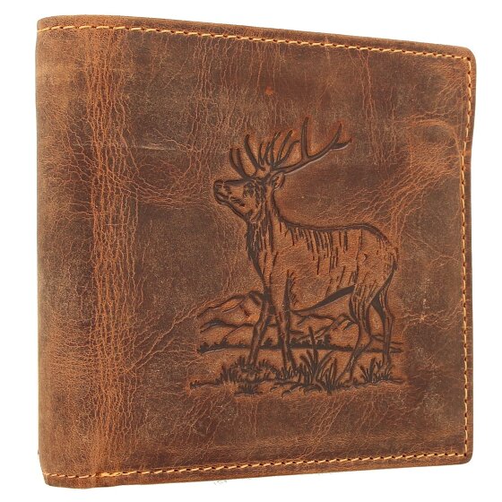 Greenburry Porte-monnaie Vintage en cuir 12 cm