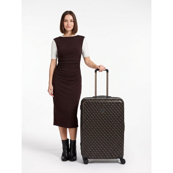 Guess Latona 4 roues Valise cabine 76 cm '"avec soufflet d''extension"'