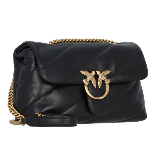 PINKO Love Puff Sac à bandoulière Cuir véritable 27 cm