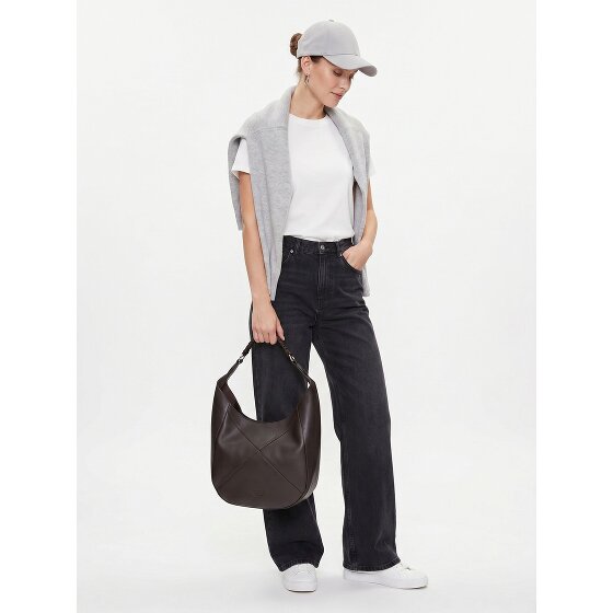 Guess Pauline Sac à bandoulière Cuir véritable 25 cm
