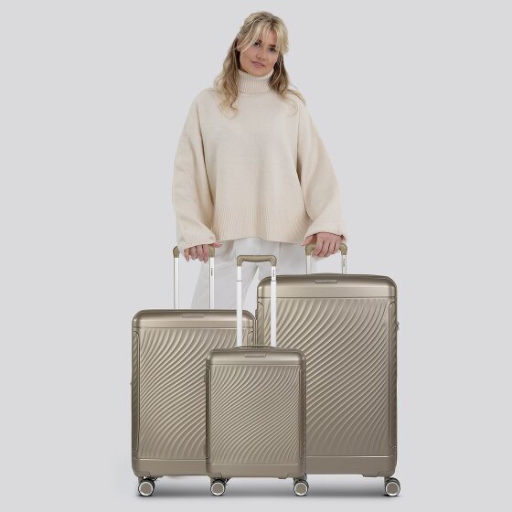 Picard Vienna 4 roulettes Set de valises 3 pièces avec soufflet d'extension