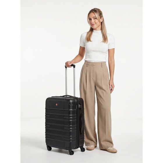 Wenger Amplar Evo 4 roues Valise cabine M 65 cm '"avec soufflet d''extension"'