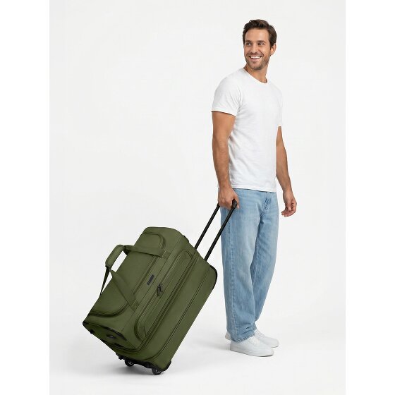 Redolz Sac de voyage Duffle Essentials à 2 roulettes 55 cm M avec soufflet d'extension