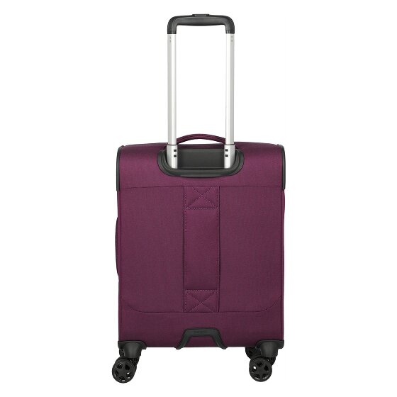 Travelite Cubis 4 roues Valise cabine S 55 cm avec soufflet d'extension