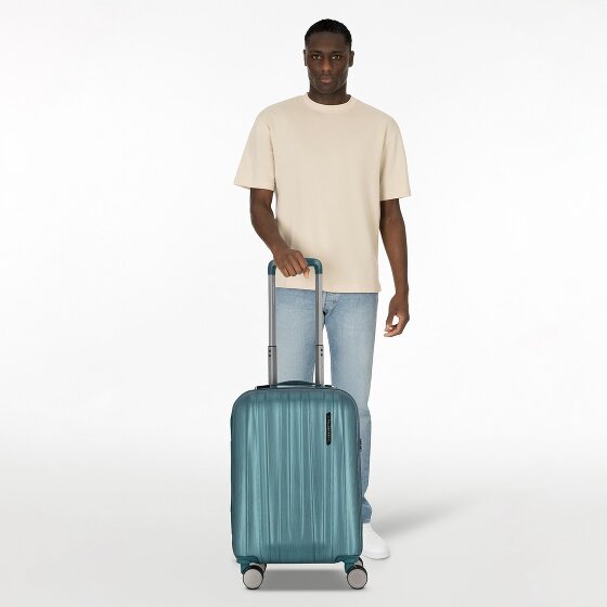 Polestream Moonrock 4 roulettes Trolley de cabine S 55 cm avec soufflet d'extension