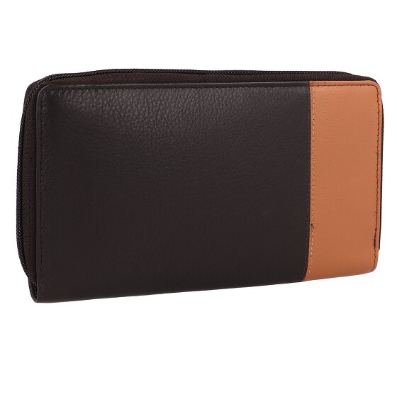 Greenburry Nappa Porte-monnaie Protection RFID Cuir 19.5 cm