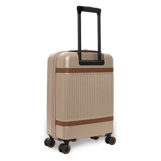 The Chesterfield Brand Zuna 4 roulettes Trolley de cabine S 55 cm Compartiment pour ordinateur portable