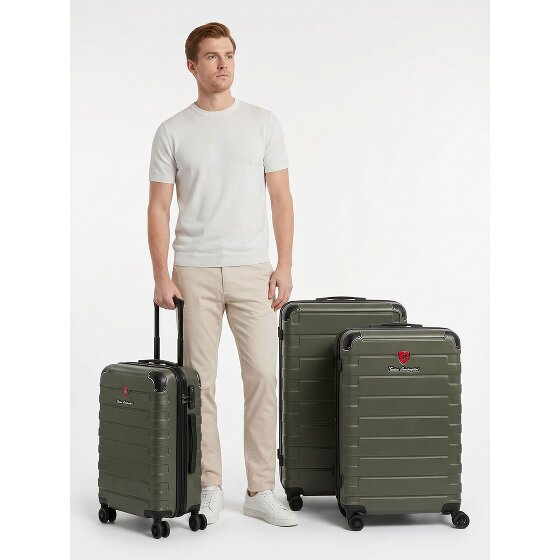 Tonino Lamborghini Tonino Lamborghini Milano Valise cabine 3-SET avec soufflet extensible et Valise XL