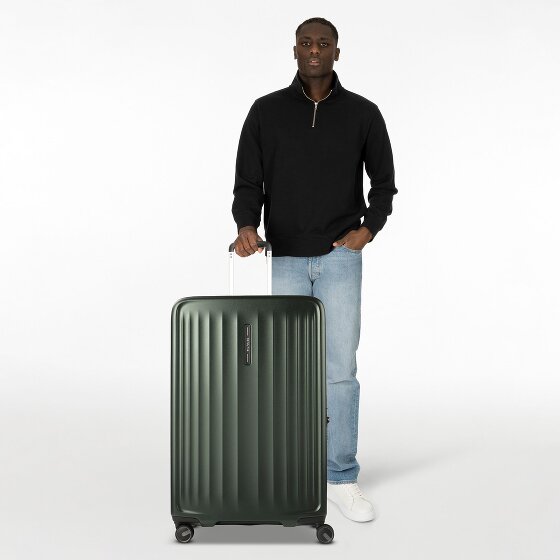 Samsonite Fyrm 4 roues Valise cabine L 77 cm avec soufflet d'extension