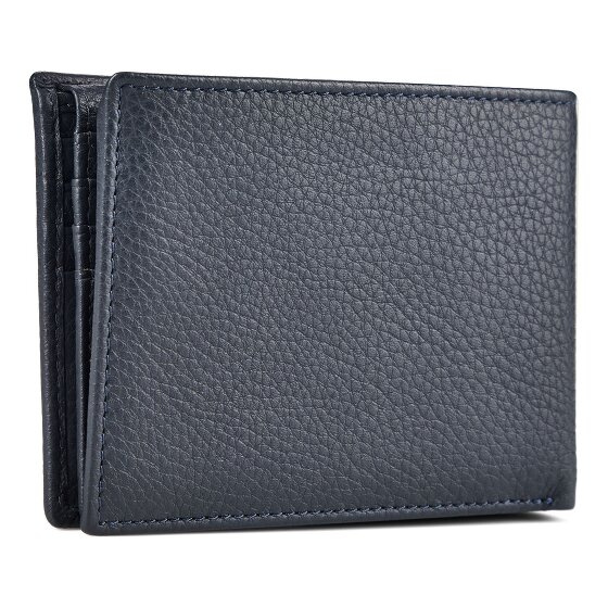 Piquadro Porte-monnaie Protection RFID Cuir véritable 13 cm