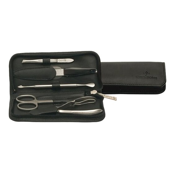 Windrose Nappa Boîte à bijoux Cuir 14 cm