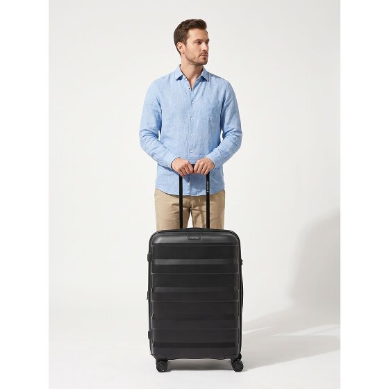 Redolz Pro PP 4 roues Valise cabine 66 cm '"avec soufflet d''extension"'