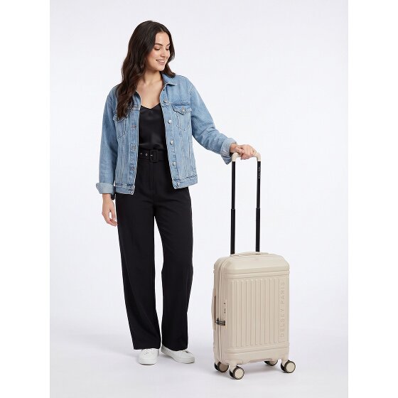 Delsey Paris Lutece 4 roues Valise cabine 55 cm '"avec soufflet d''extension"'