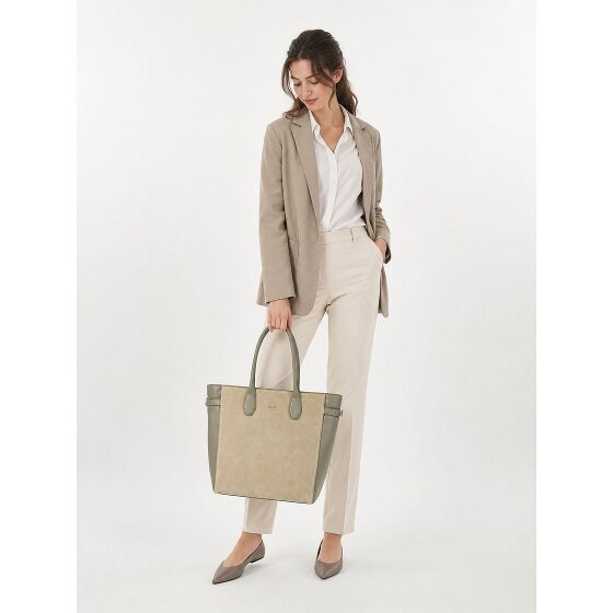 Guess Anitha Sac de shopper Cuir véritable 45 cm