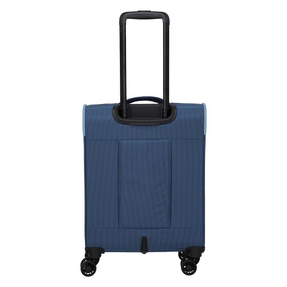 Travelite Corsiica 4 roulettes Trolley de cabine S 55 cm avec soufflet d'extension