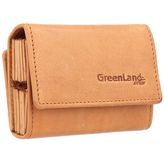 Greenland Nature Nature Porte-cartes de crédit RFID cuir 10 cm
