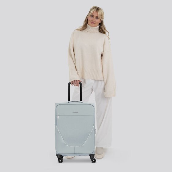 Stratic taska 4 roues trolley M 65 cm avec soufflet d'extension