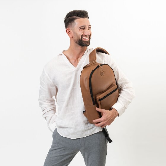 Farmhood Nashville Sac à dos professionnel Cuir 44 cm Compartiment pour ordinateur portable