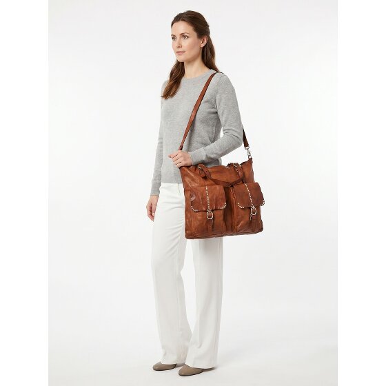 Campomaggi Priscilla Sac à bandoulière Cuir véritable 41 cm