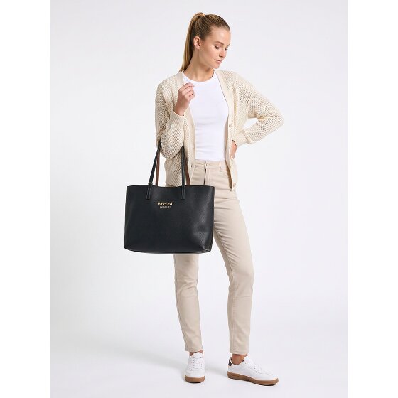 Replay Sac de shopper Cuir véritable 36 cm