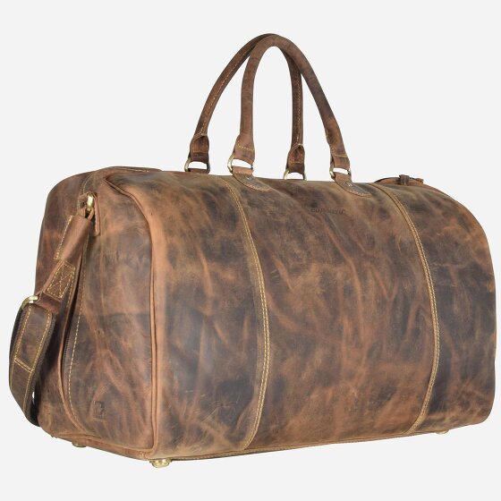 Greenburry Sac de voyage vintage en cuir 42 cm